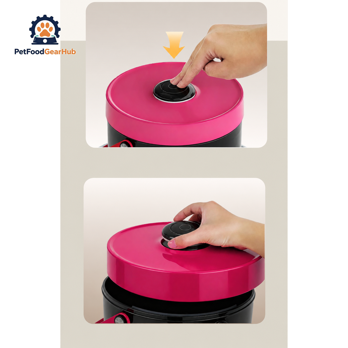 PetFoodGearHub Vacuum Pet Food Storage Container product view 17