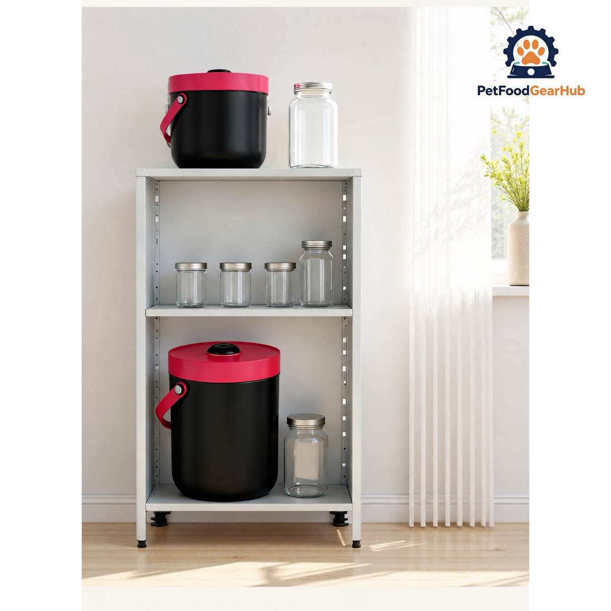 PetFoodGearHub Vacuum Pet Food Storage Container product view 29