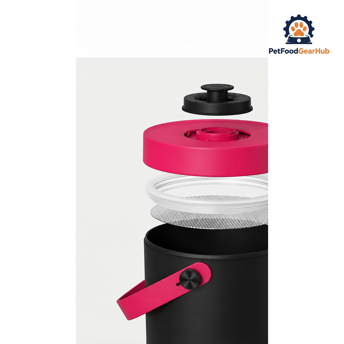 PetFoodGearHub Vacuum Pet Food Storage Container product view 35
