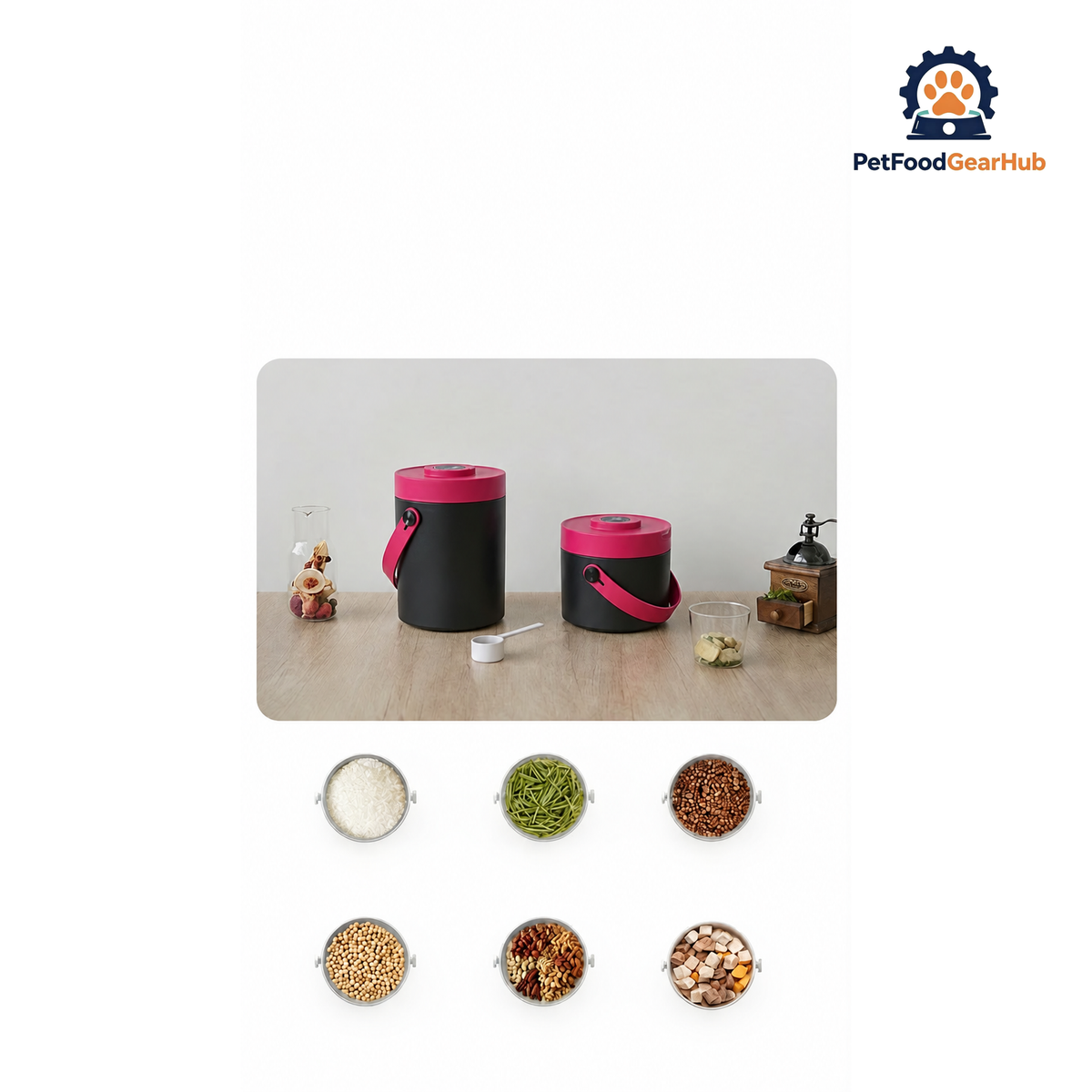 PetFoodGearHub Vacuum Pet Food Storage Container product view 42