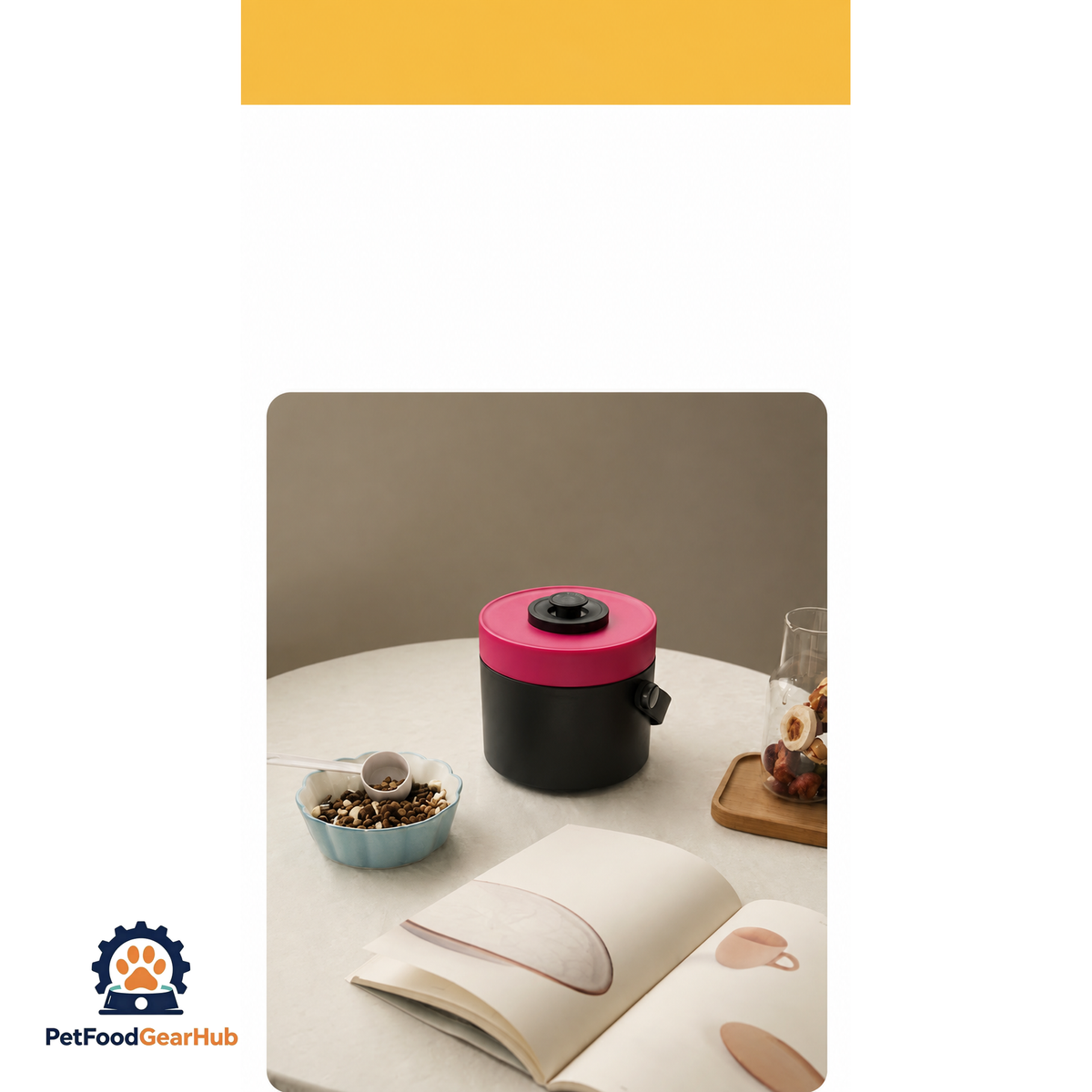 PetFoodGearHub Vacuum Pet Food Storage Container product view 44