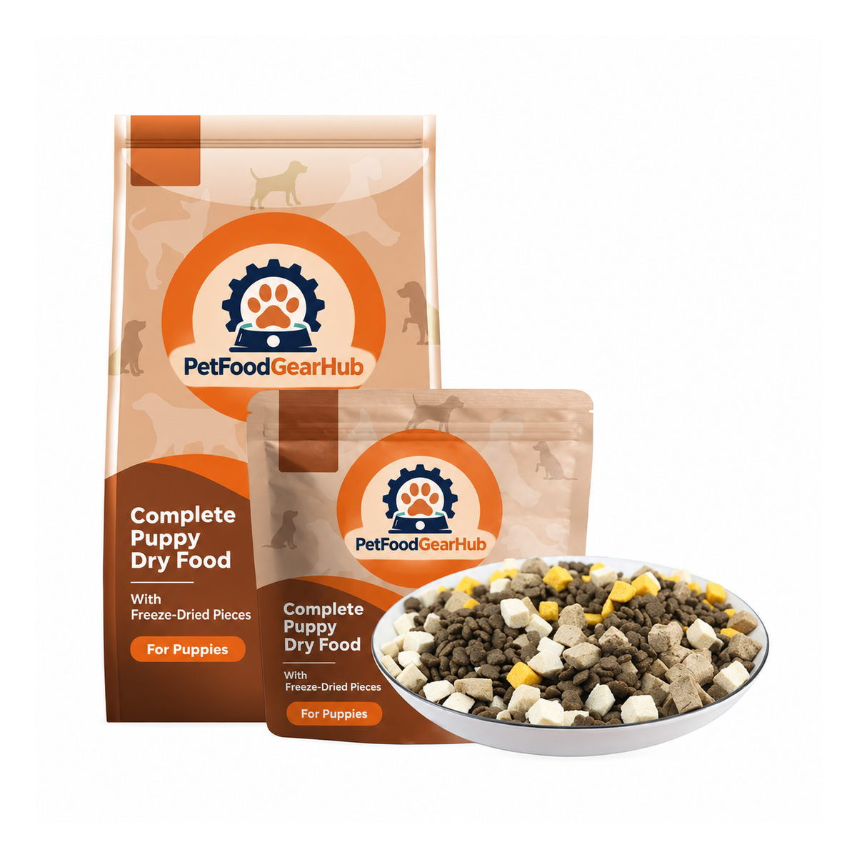 PFGH LSM-03 US Full Nutritional Puppy Dog Dry Food with FD – Wholesale Dog Food product image by PetFoodGearHub