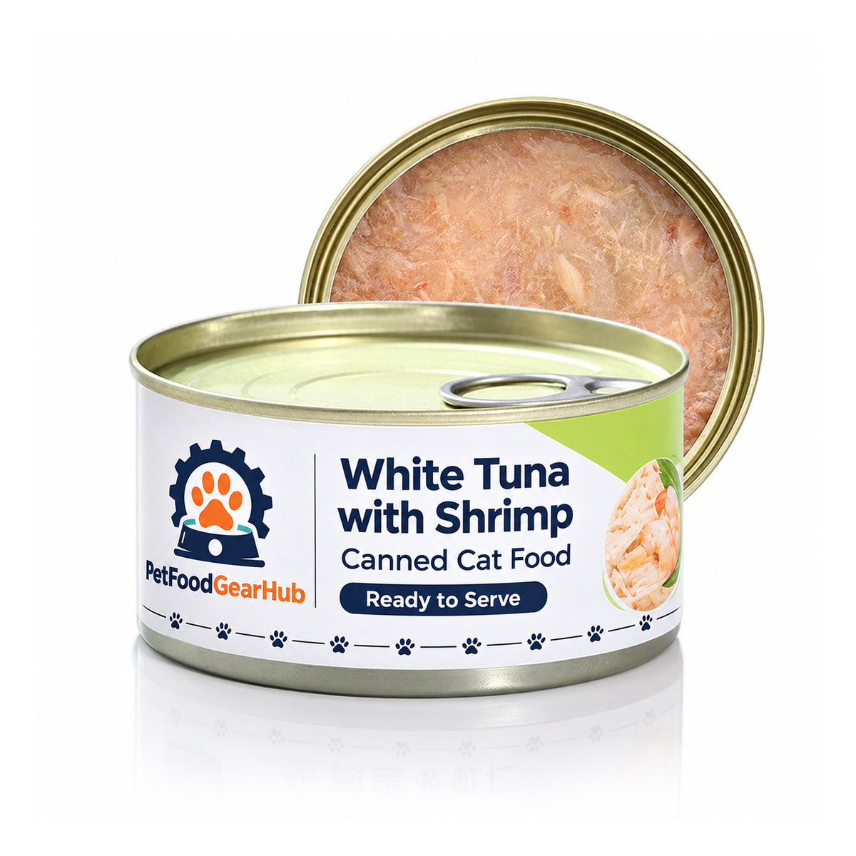 PFGH LSCW-03 US White Tuna with Shrimp Canned Cat Food – Wholesale Cat Food product image by PetFoodGearHub
