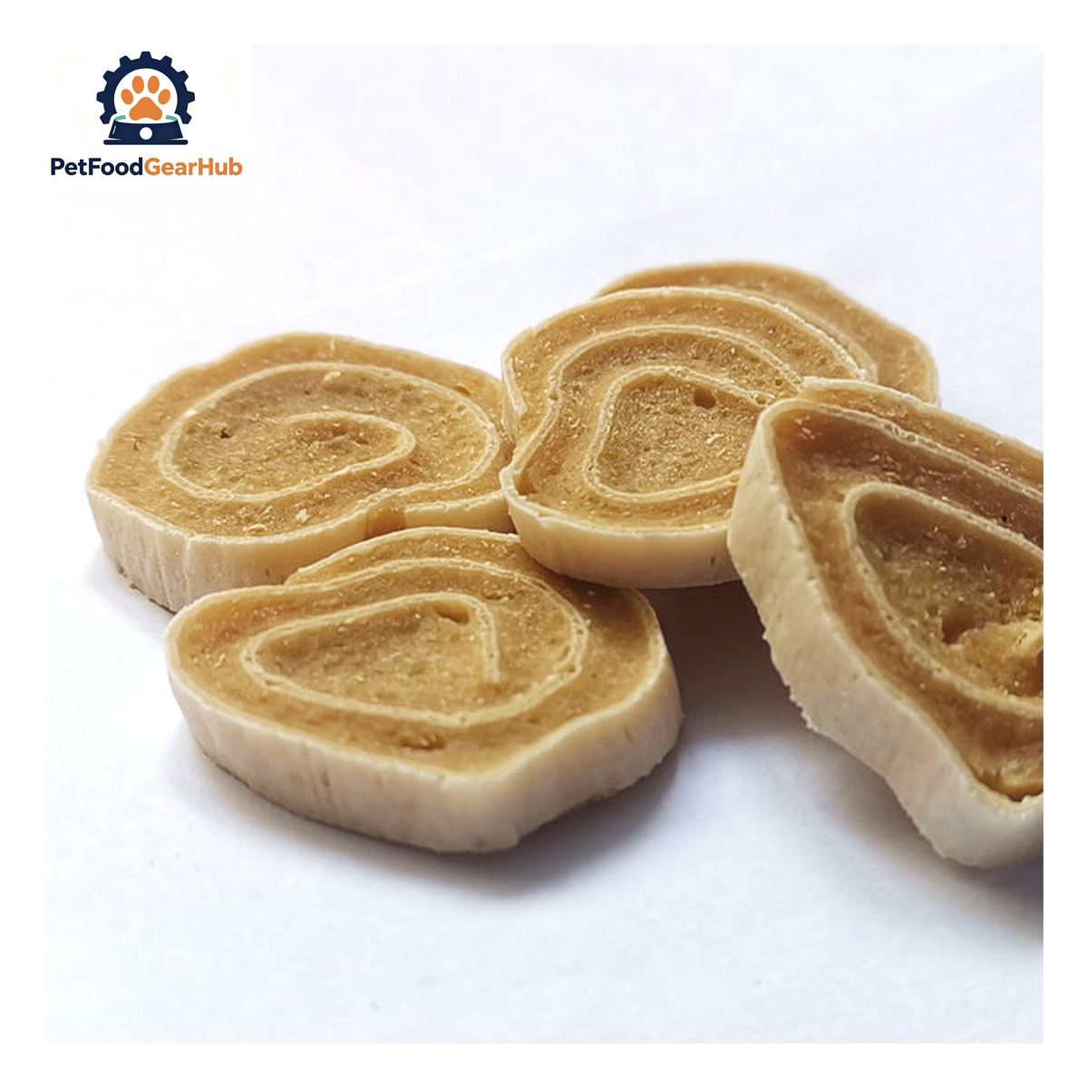 PFGH LSF-26 US Cod Roll with Sweet Potato Chips – Wholesale Dog Treats product image by PetFoodGearHub