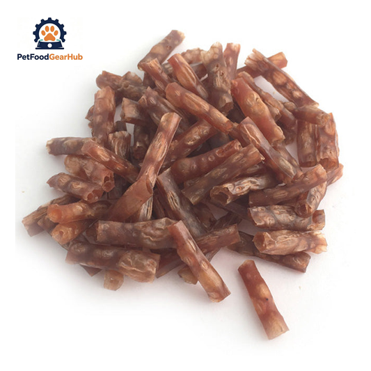 PFGH LSDC-58 US Mini Foaming Duck Piece Dog Treats – Wholesale Dog Treats product image by PetFoodGearHub