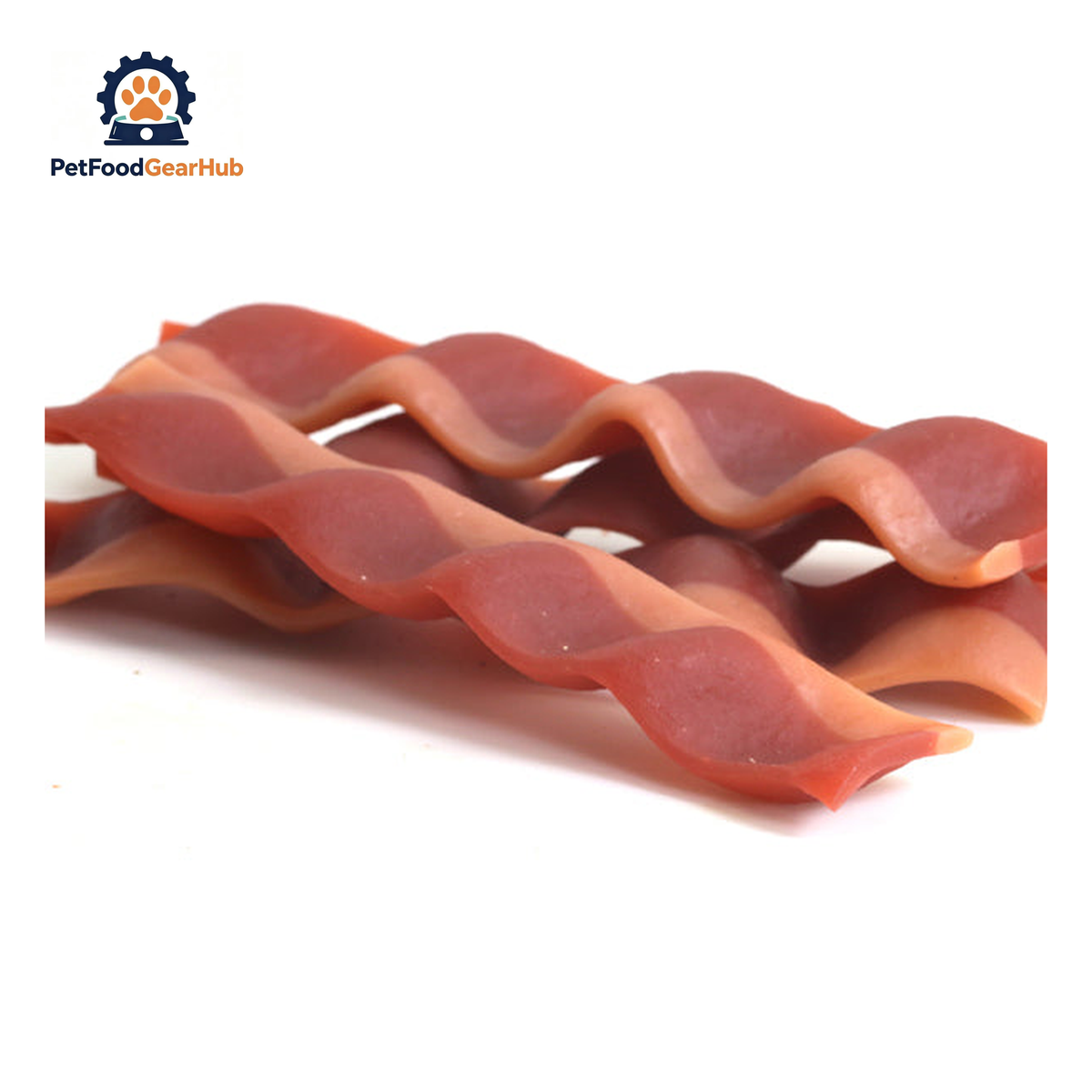 PFGH LSDC-43 US Rawhide with Duck Strip Dog Chews – Wholesale Dog Treats product image by PetFoodGearHub