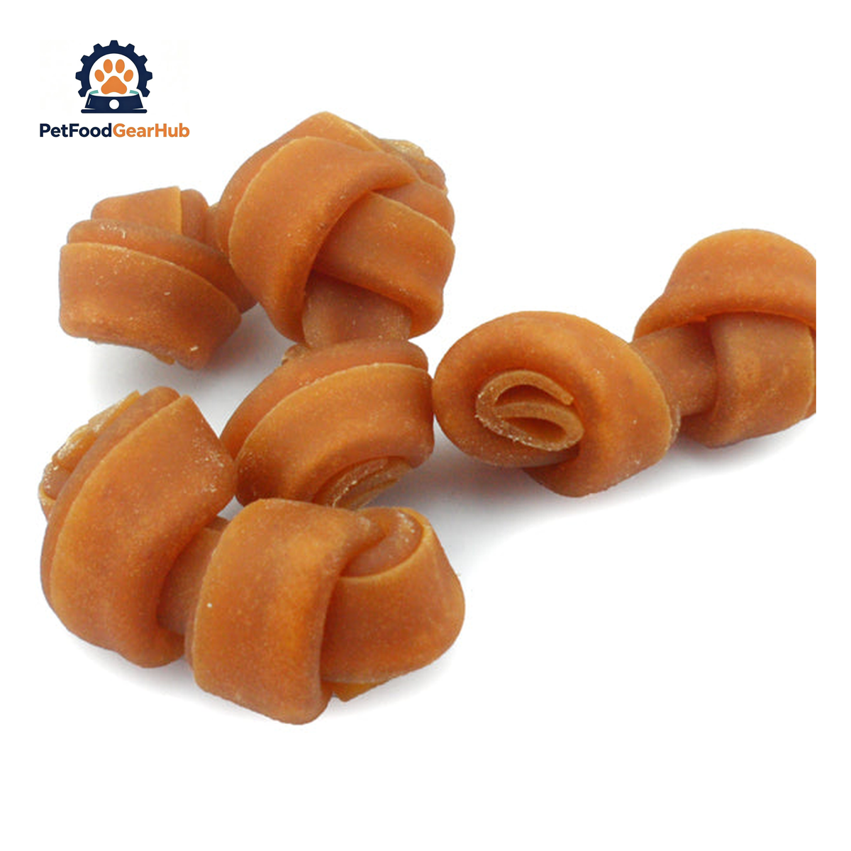 PFGH LSDC-40 US 2.5 Chicken Cheese Knot Dog Chews – Wholesale Dog Treats product image by PetFoodGearHub