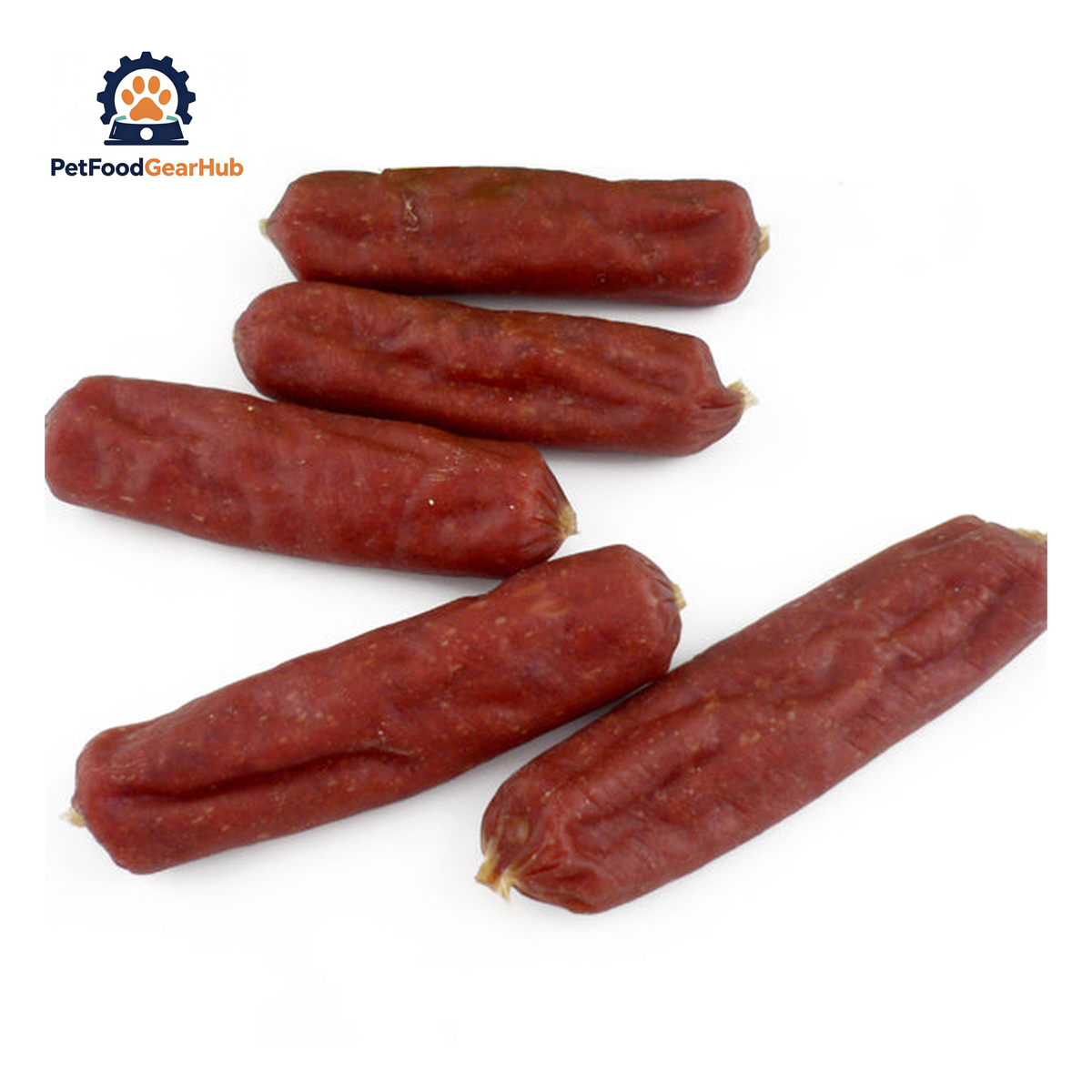 PFGH LSS-08 US Dried Duck Sausage Natural Pet Treats – Wholesale Dog & Cat Treats product image by PetFoodGearHub