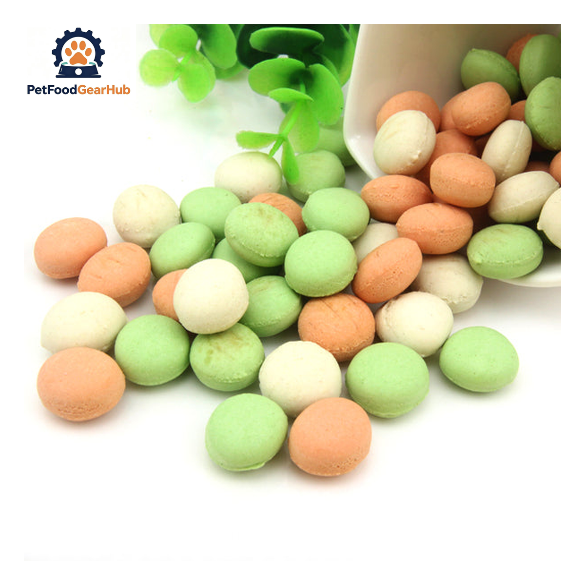 PFGH LSBC-01 US Biscuit in Round Shape Dog Biscuits – Wholesale Dog Treats product image by PetFoodGearHub