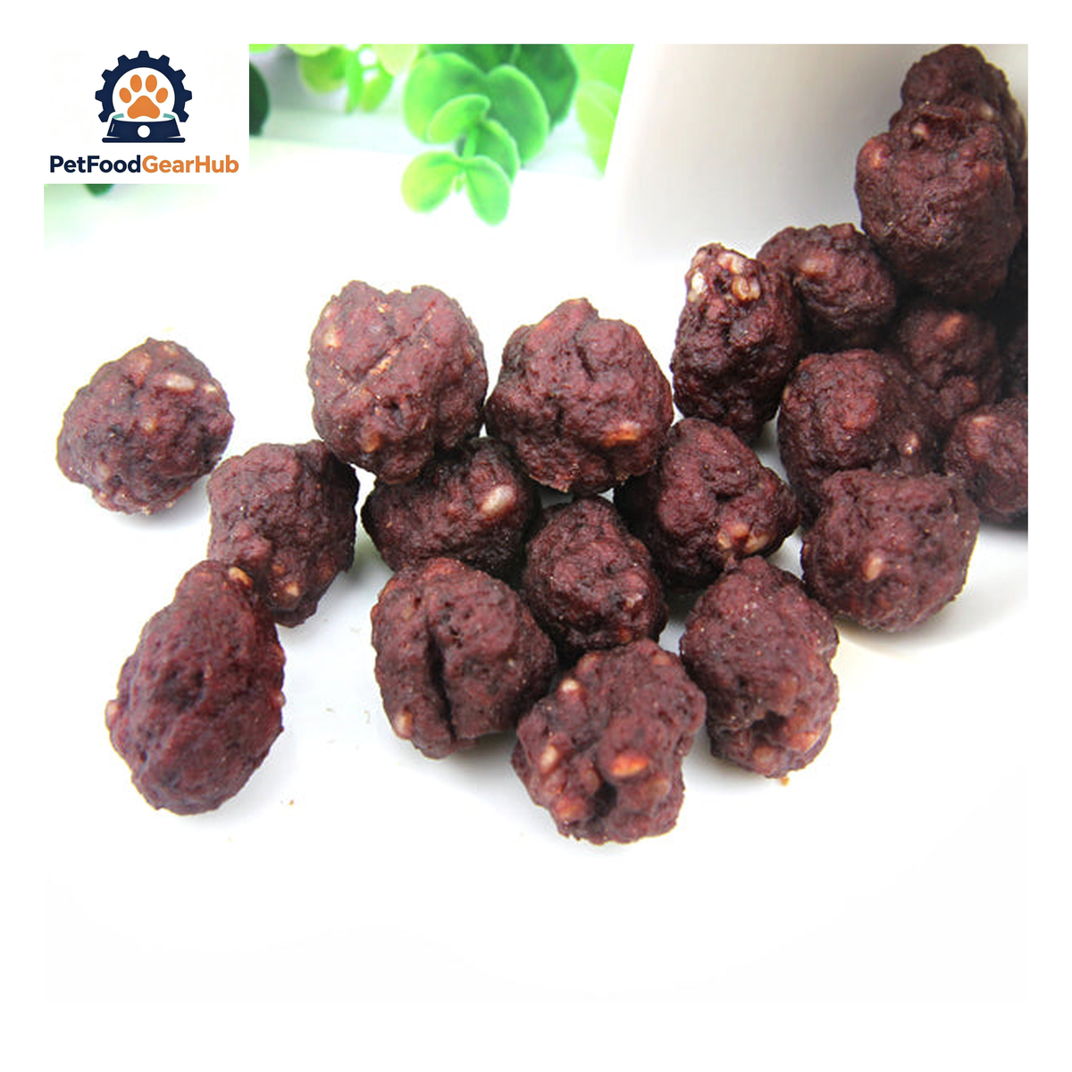 PFGH LSL-04 US Lamb and Rice Ball Private Label Dog Snacks – Wholesale Dog Treats product image by PetFoodGearHub