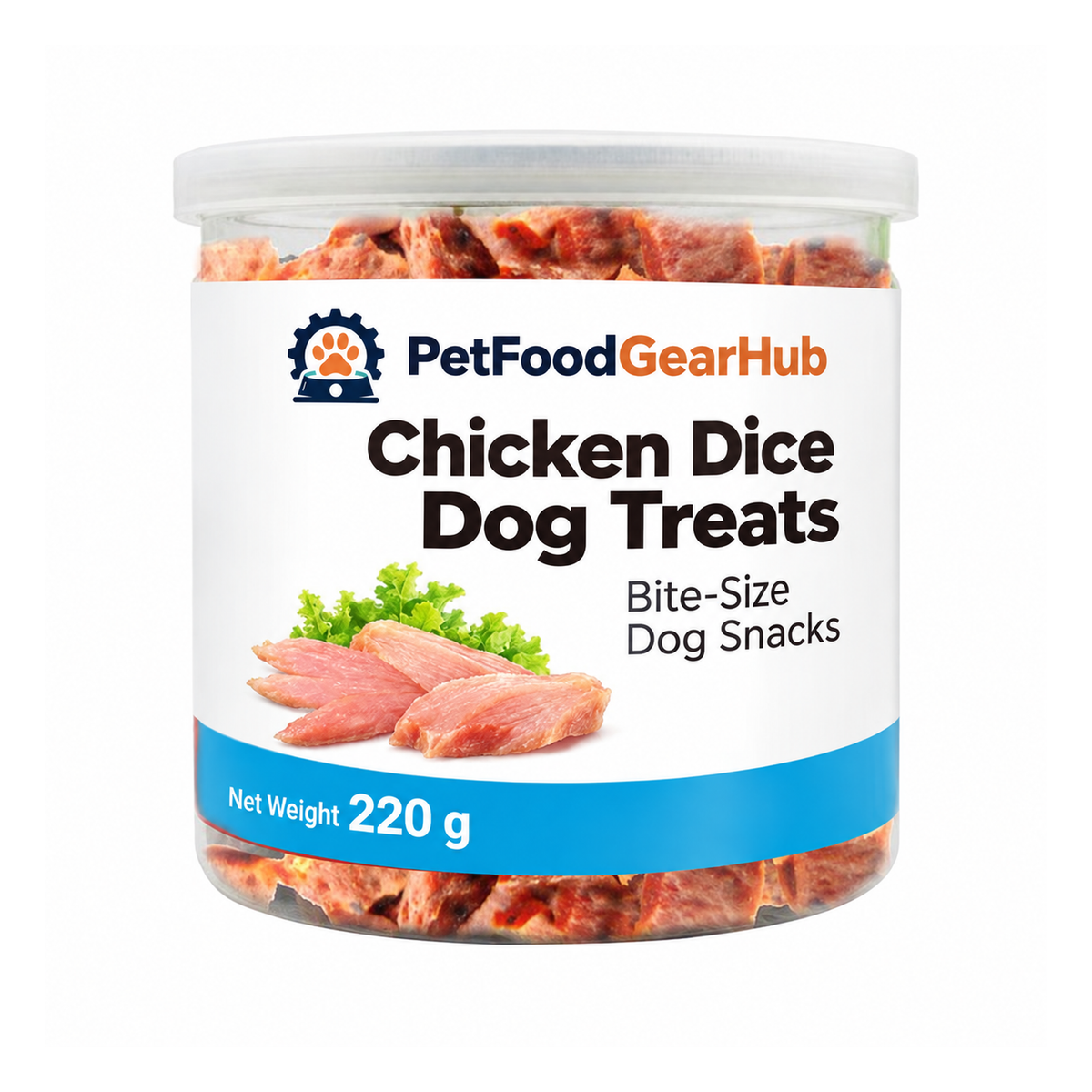 PFGH LSNP-07 US Chicken Dice New Dog Treats – Wholesale Dog Treats product image by PetFoodGearHub