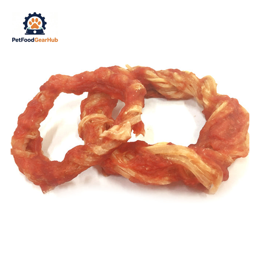 PFGH LSD-20 US Rawhide with Duck Dog Chew – Wholesale Dog Treats product image by PetFoodGearHub