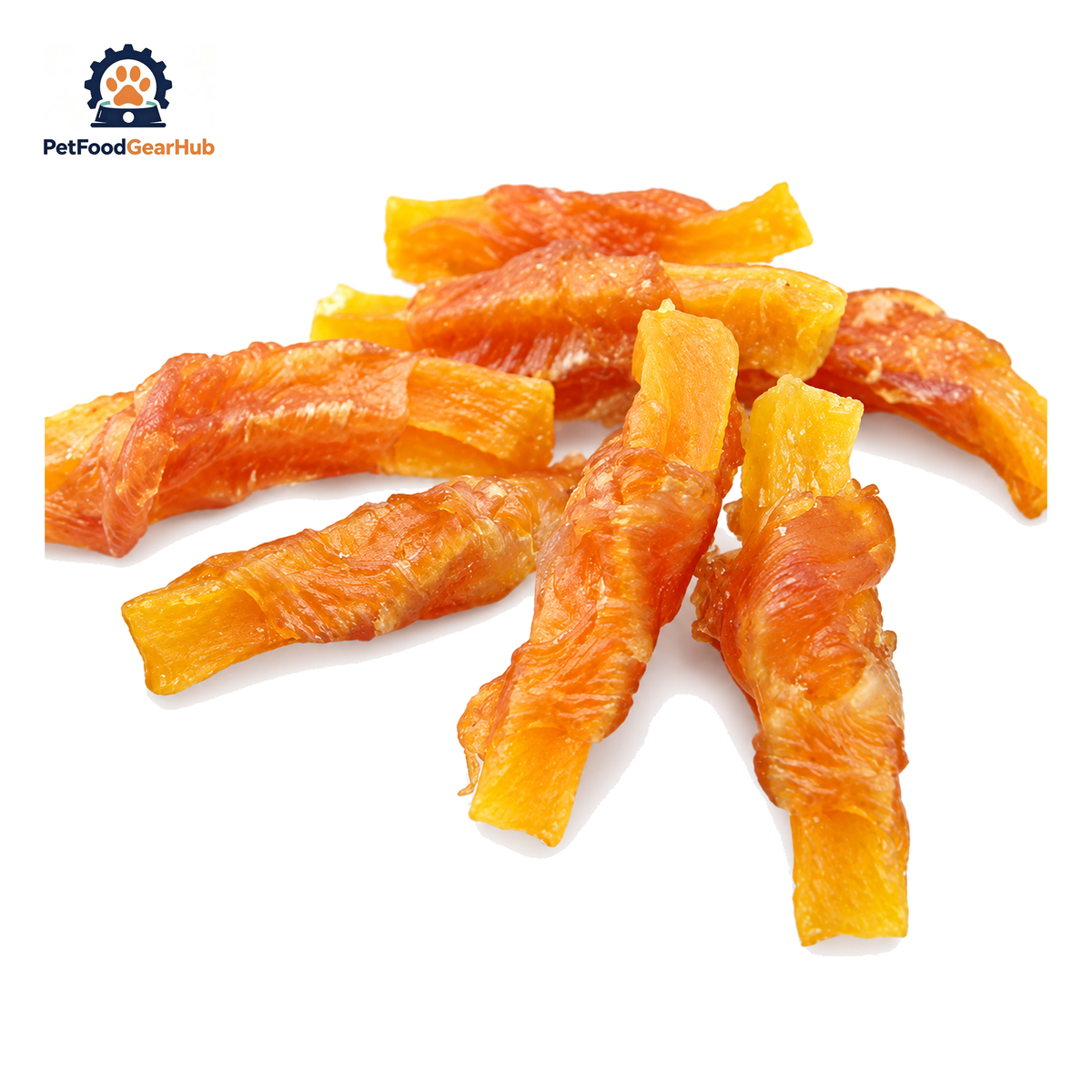PFGH LSV-06 US Sweet Potato Twined by Chicken Pet Snacks – Wholesale Dog Treats product image by PetFoodGearHub