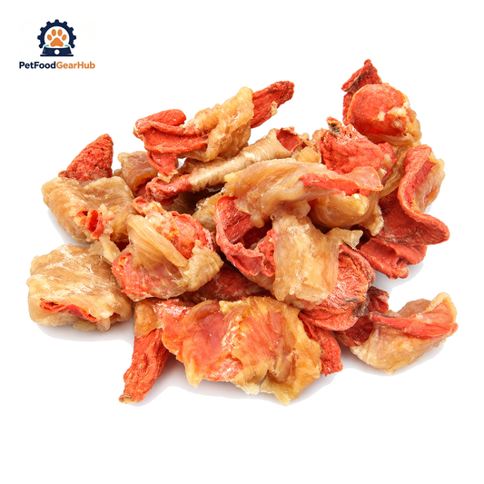 PFGH LSV-05 US Carrot Chip Twined by Chicken Pet Snacks – Wholesale Dog Treats product image by PetFoodGearHub