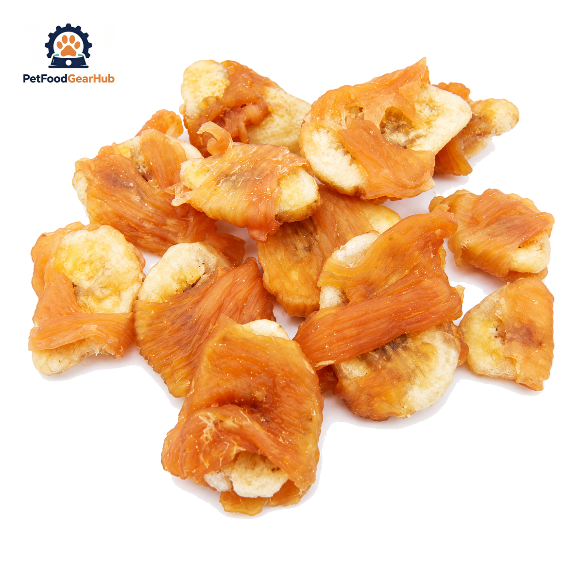 PFGH LSV-04 US Banana Chip Twined by Chicken Pet Treats – Wholesale Dog Treats product image by PetFoodGearHub